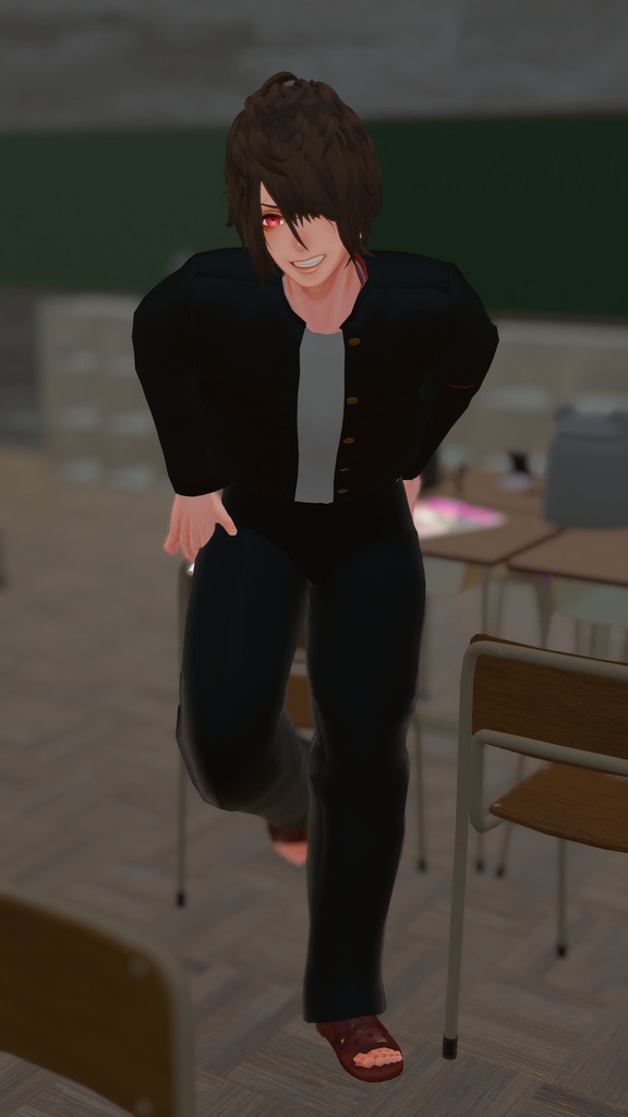 【珍飯亭共通素体対応】ヤンキー☆ロード 制服セット