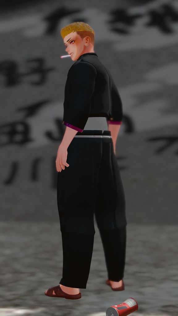 【珍飯亭共通素体対応】ヤンキー☆ロード 制服セット