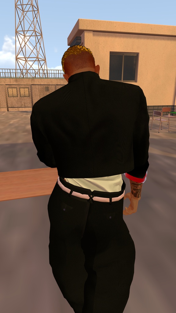 【珍飯亭共通素体対応】ヤンキー☆ロード 制服セット Japanese Delinquent "Yankii" Outfit - Short Gakuran & Bontan