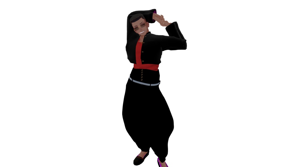 【珍飯亭共通素体対応】ヤンキー☆ロード 制服セット Japanese Delinquent "Yankii" Outfit - Short Gakuran & Bontan