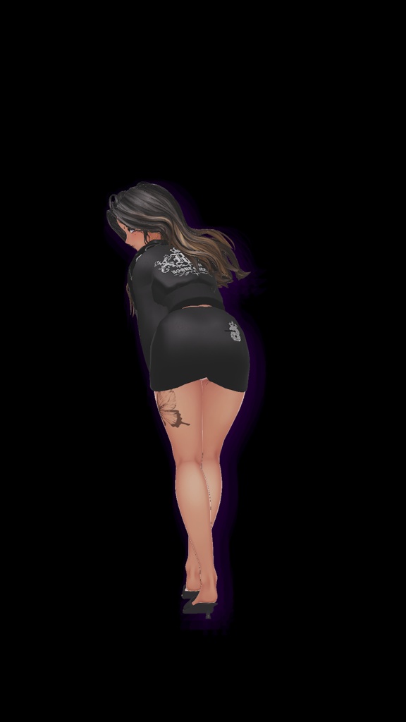 【ラシューシャ、しなの対応】強め悪羅ギャルセットアップ【ROGUE QUEEN】