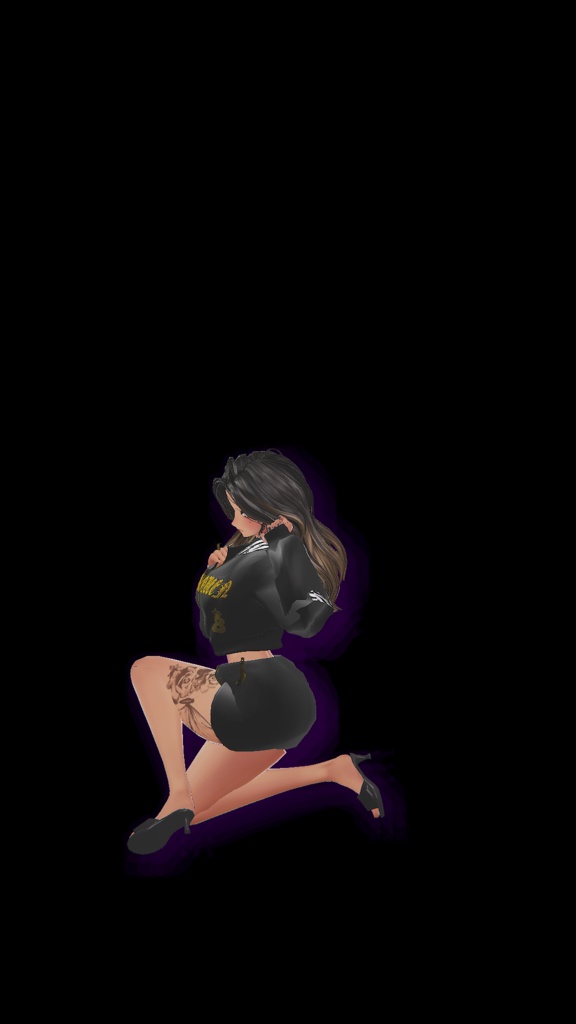【ラシューシャ、しなの対応】強め悪羅ギャルセットアップ【ROGUE QUEEN】