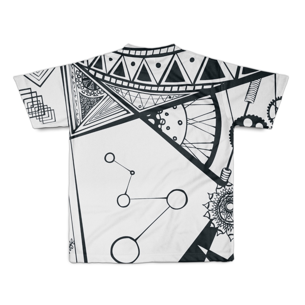 フルグラフィックTシャツ「がちゃがちゃ」