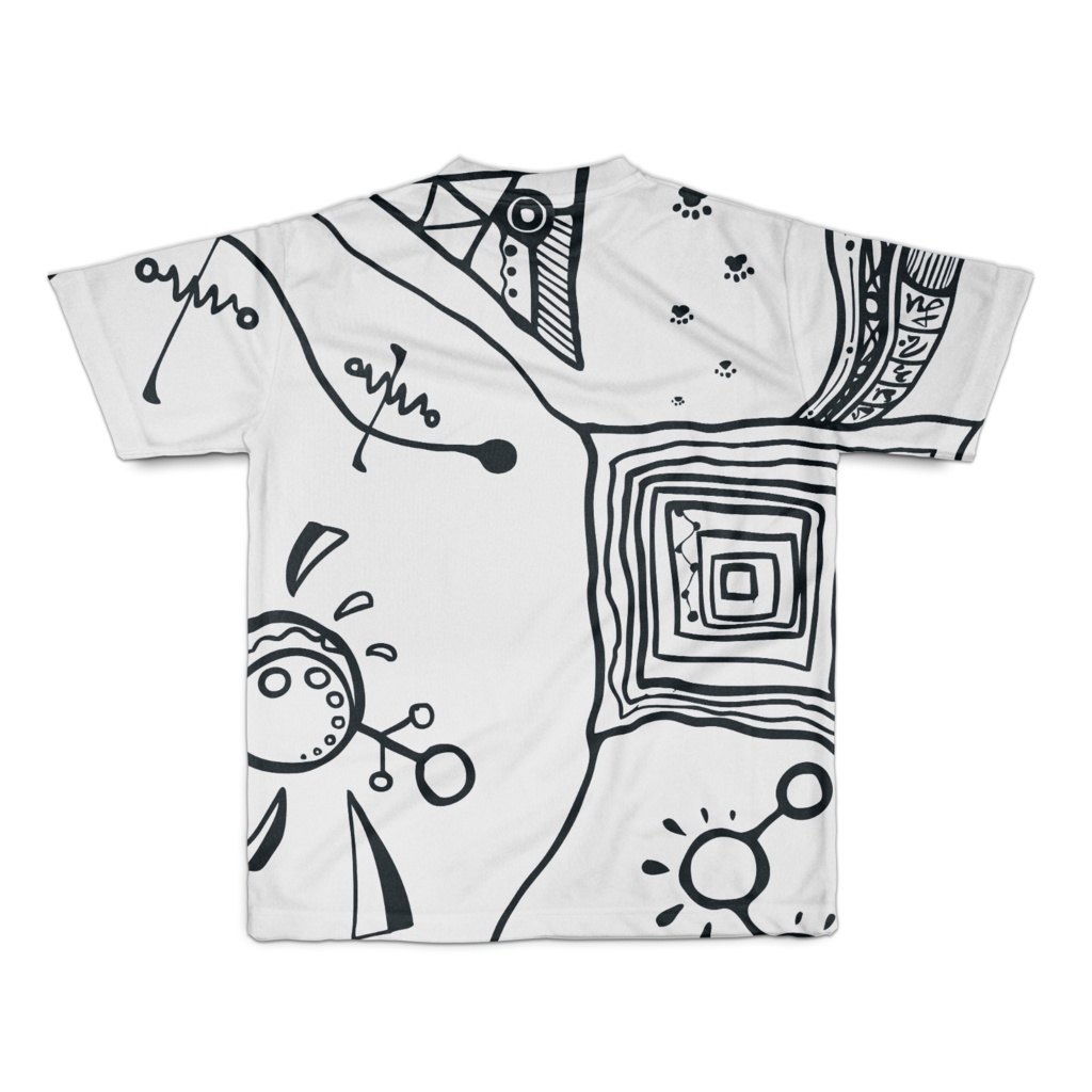 フルグラフィックTシャツ「フワフワ」