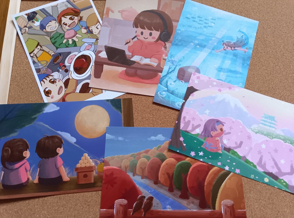 ポストカード6枚セット