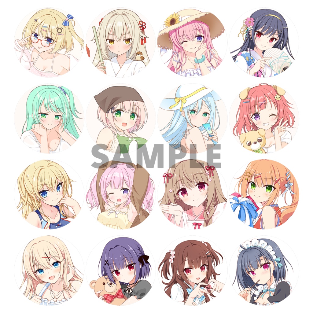 ランダム缶バッジ