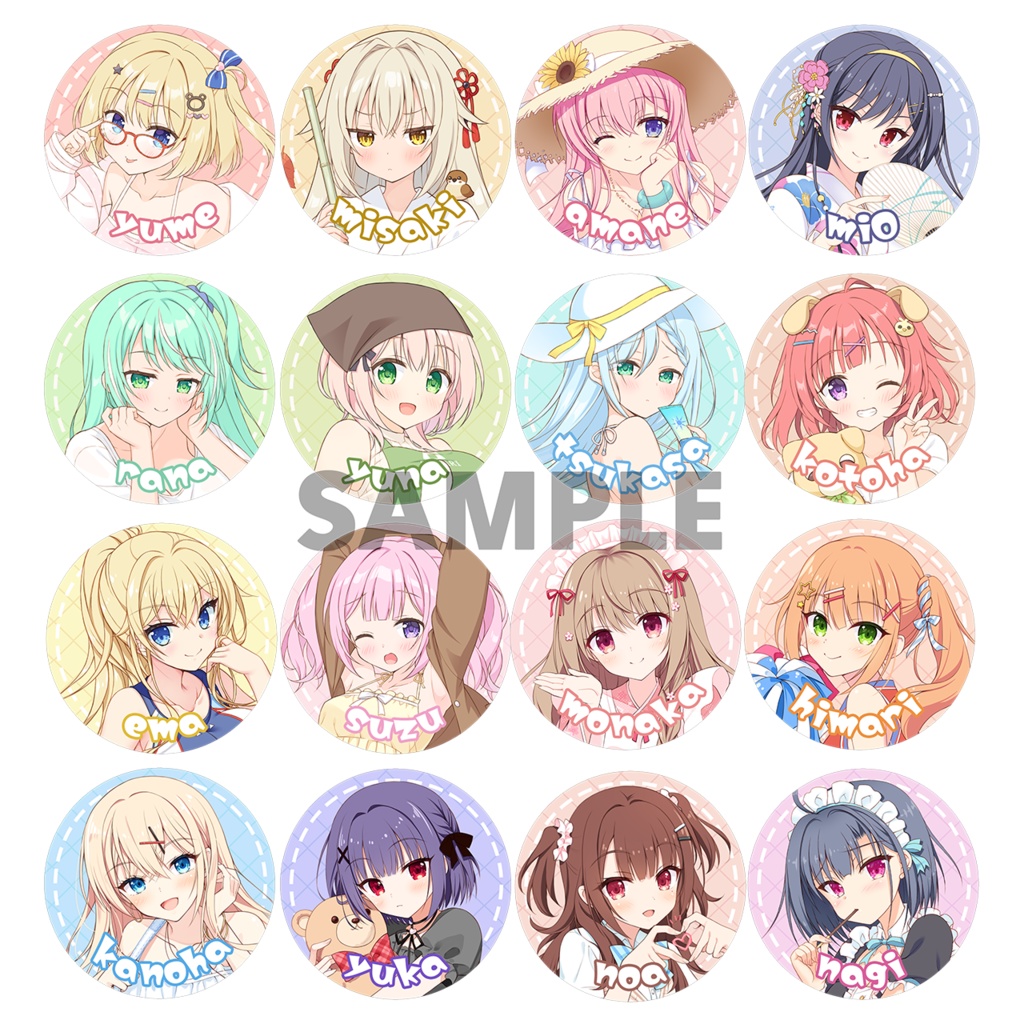 事後通販　ランダム缶バッジ