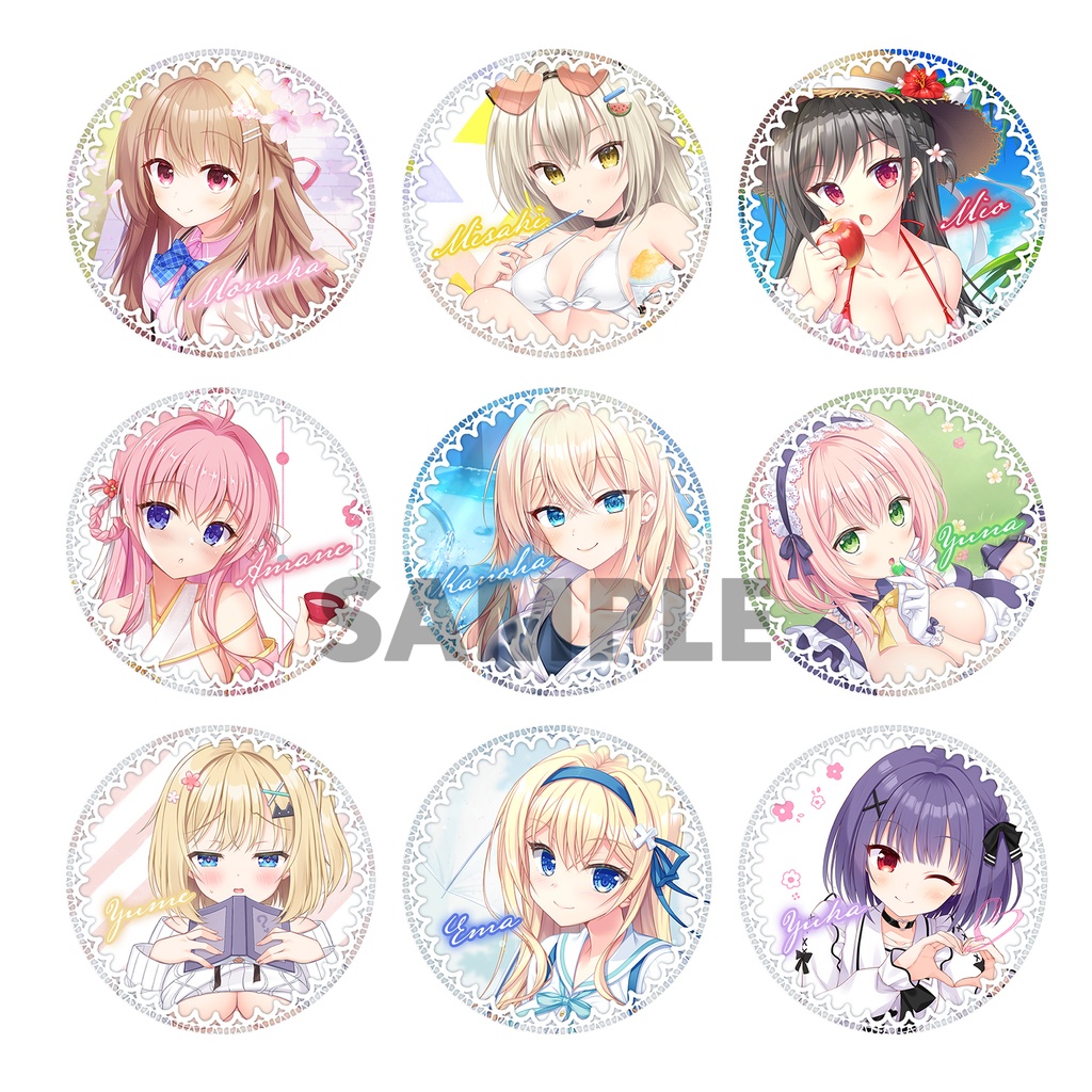事後通販　ランダム缶バッジ 2026 SUMMER