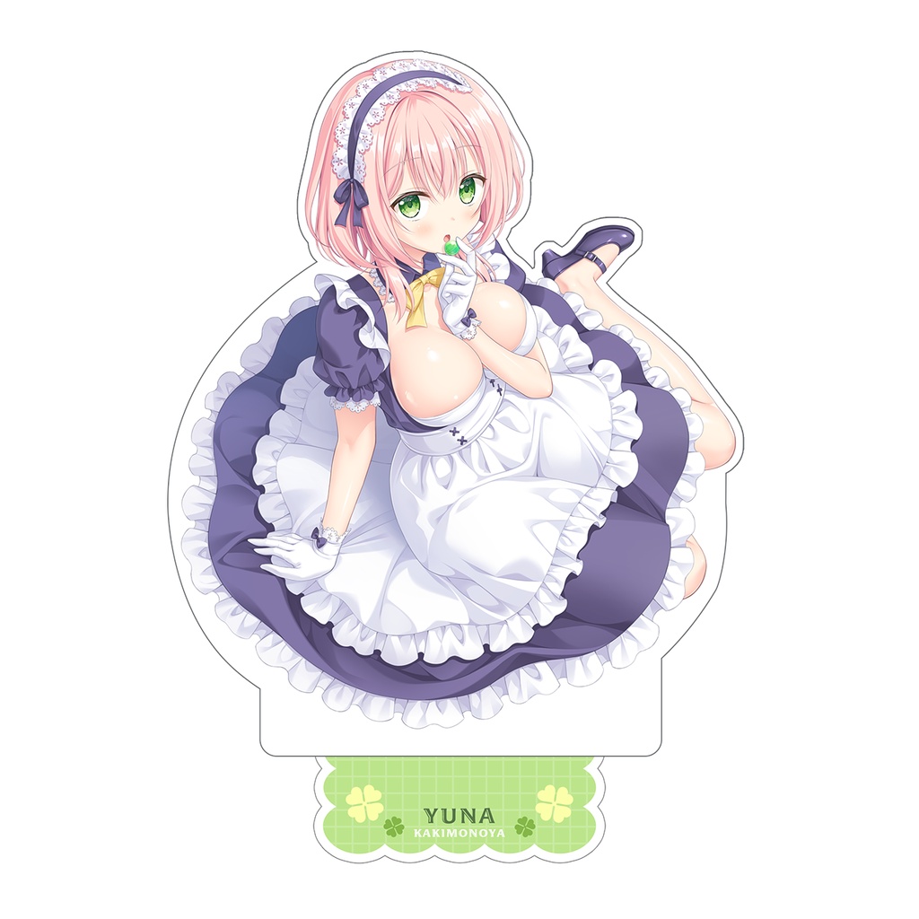2026春新作グッズ メイド優奈ちゃんアクリルスタンド