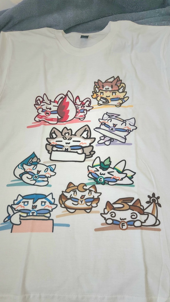 オリジナルTシャツ(めとろっこたち)