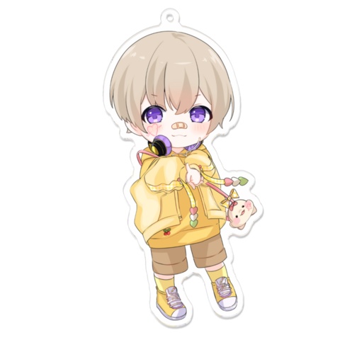 【甘味屋】ぴぽちぇり一周年記念グッズ【アクリルキーホルダー】