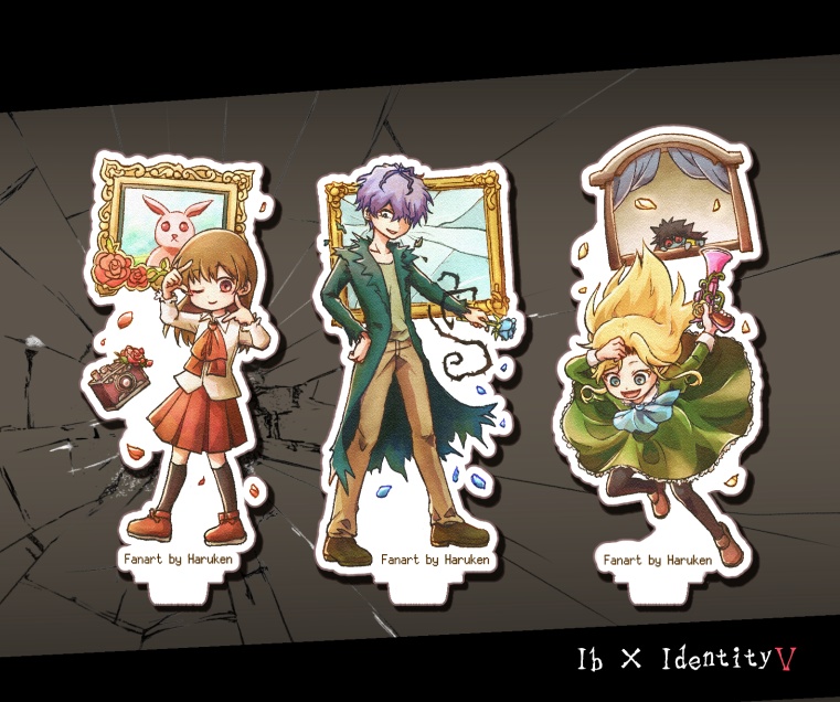 ★9月配送★Ib×第五人格　コラボ記念アクスタセット