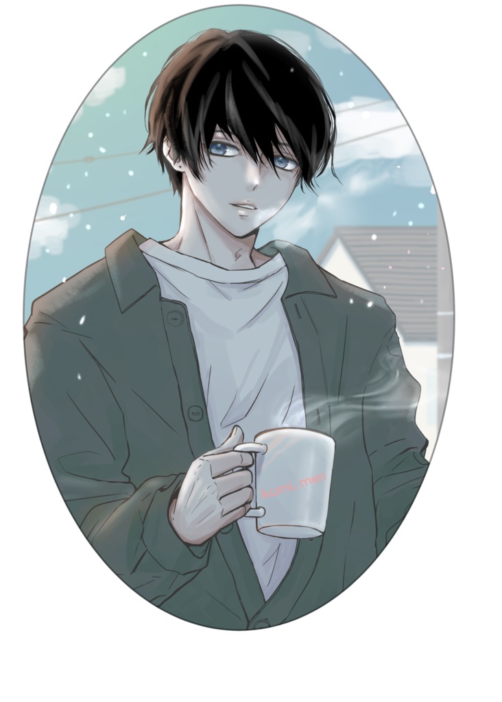 kumi。menアクリルキーホルダー