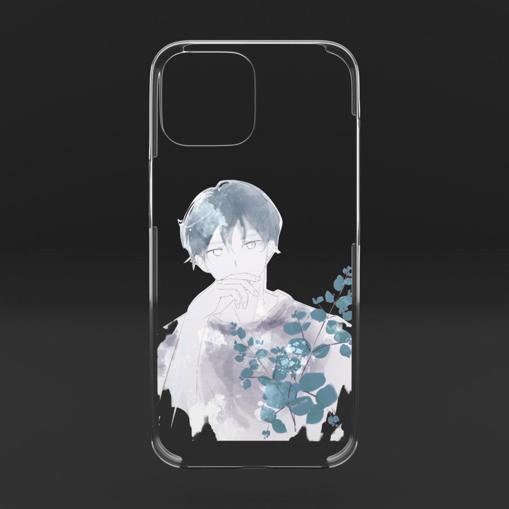 kumi。men【クリアiPhoneケース】