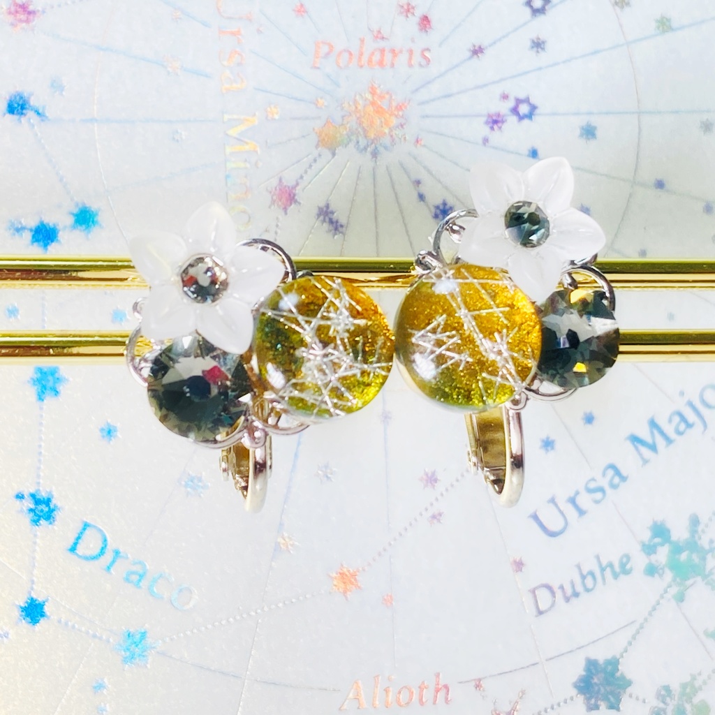 FF14 NPCイメージイヤリング(ピアス対応可)