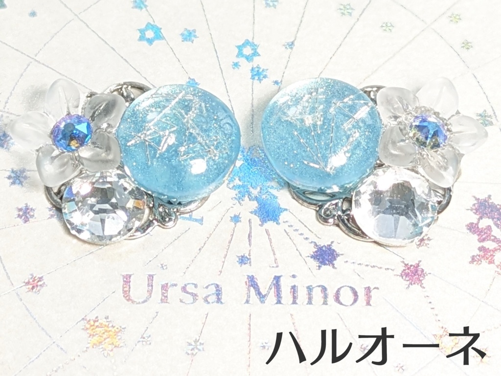 FF14 NPCイメージイヤリング:エオルゼア十二神(ピアス対応可)