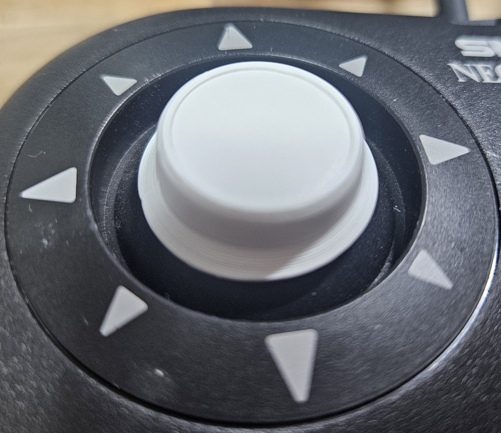 NEOGEOCD コントローラースティック 互換部品 3Dプリンタデータ(stl)or 印刷した商品