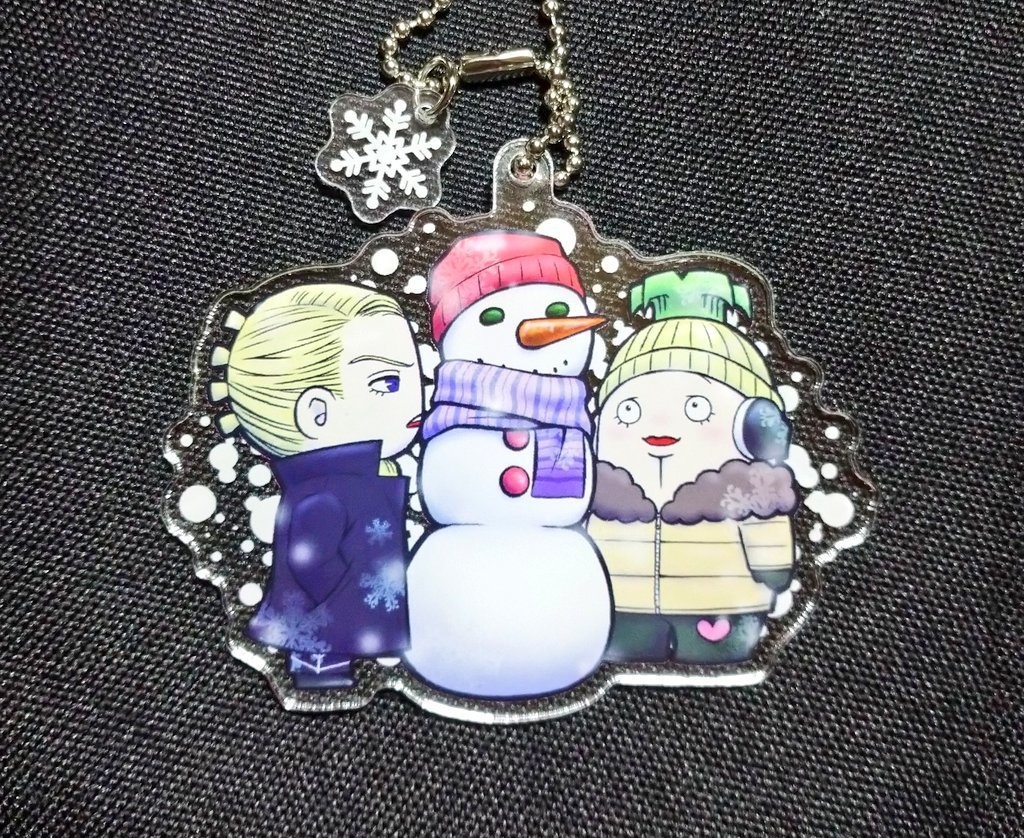 兄貴&ペッシ(WINTER)アクキー