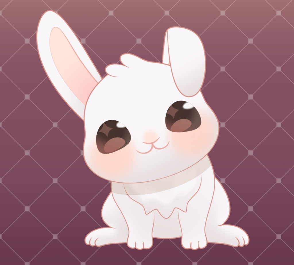 【live2D モデル】 Bunny Rabbit うさぎ by OrdikaiVT オディカイ著