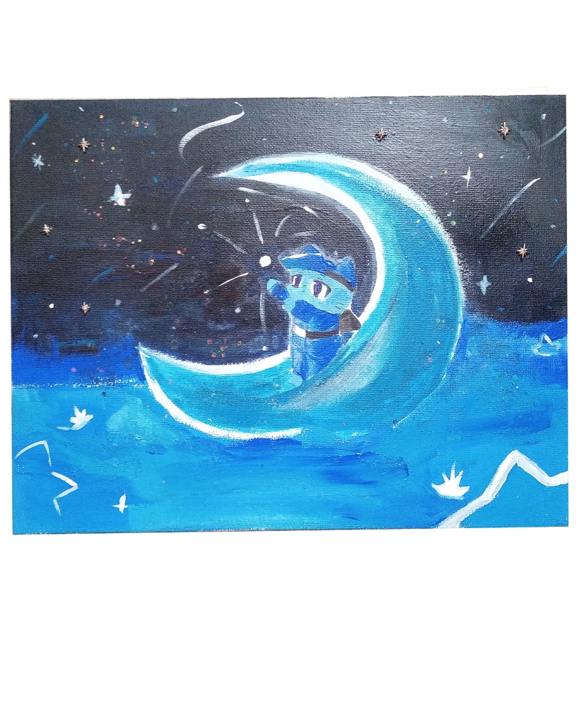 つみねこ原画【星に願いを】