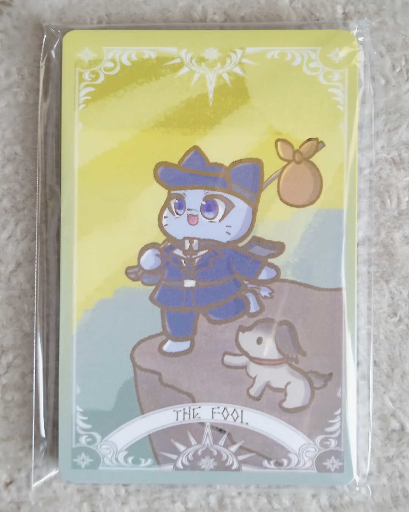 つみねこタロットカード　大アルカナ22枚