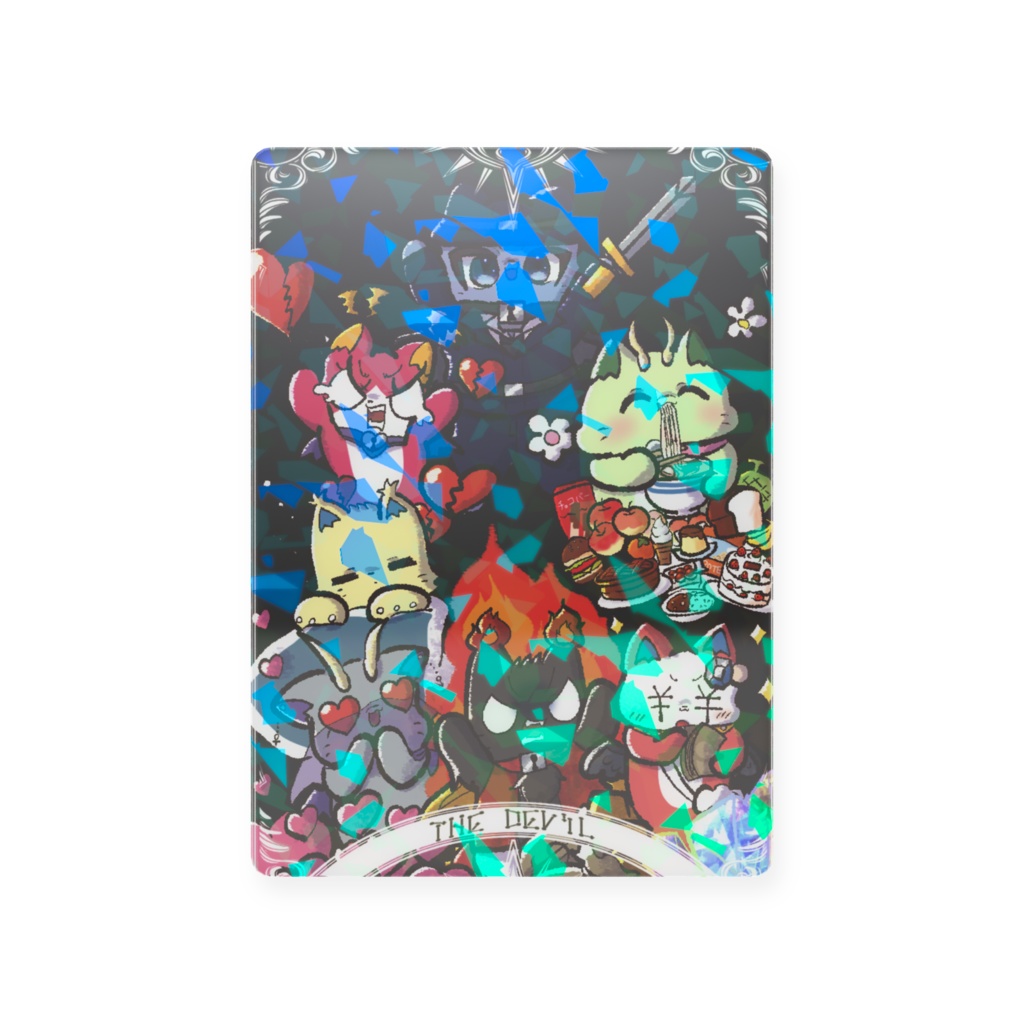 つみねこ悪魔と世界カード