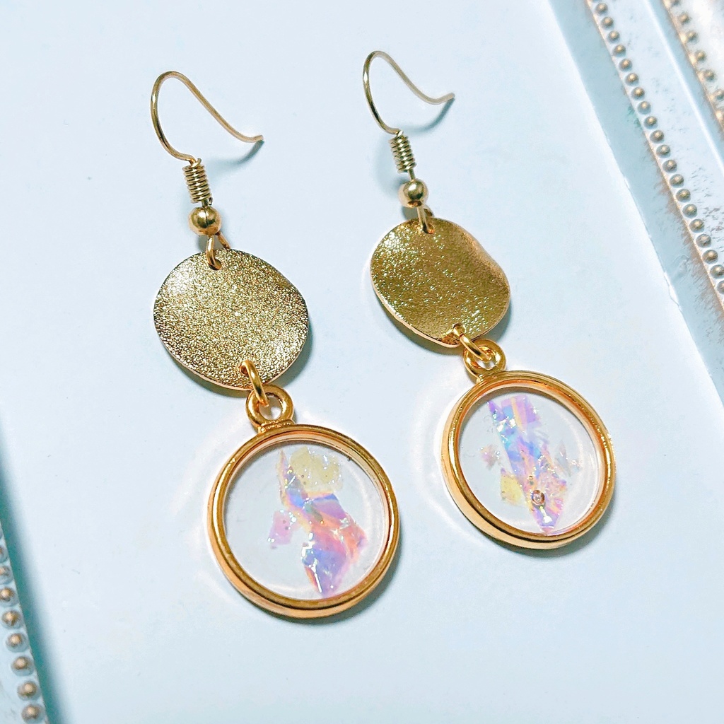 オーロラホロピアス