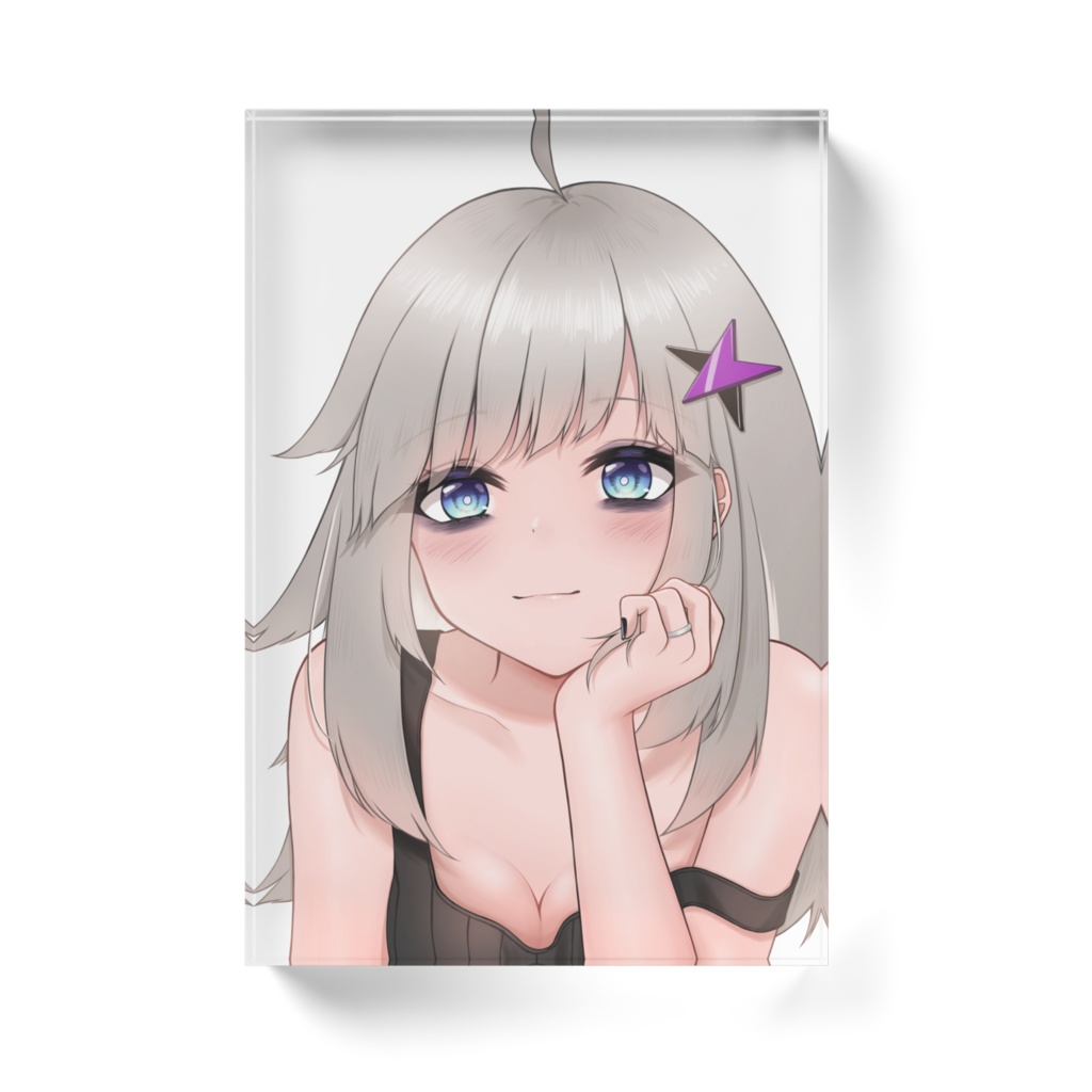 AA12見守りアクリルブロック(不透明)