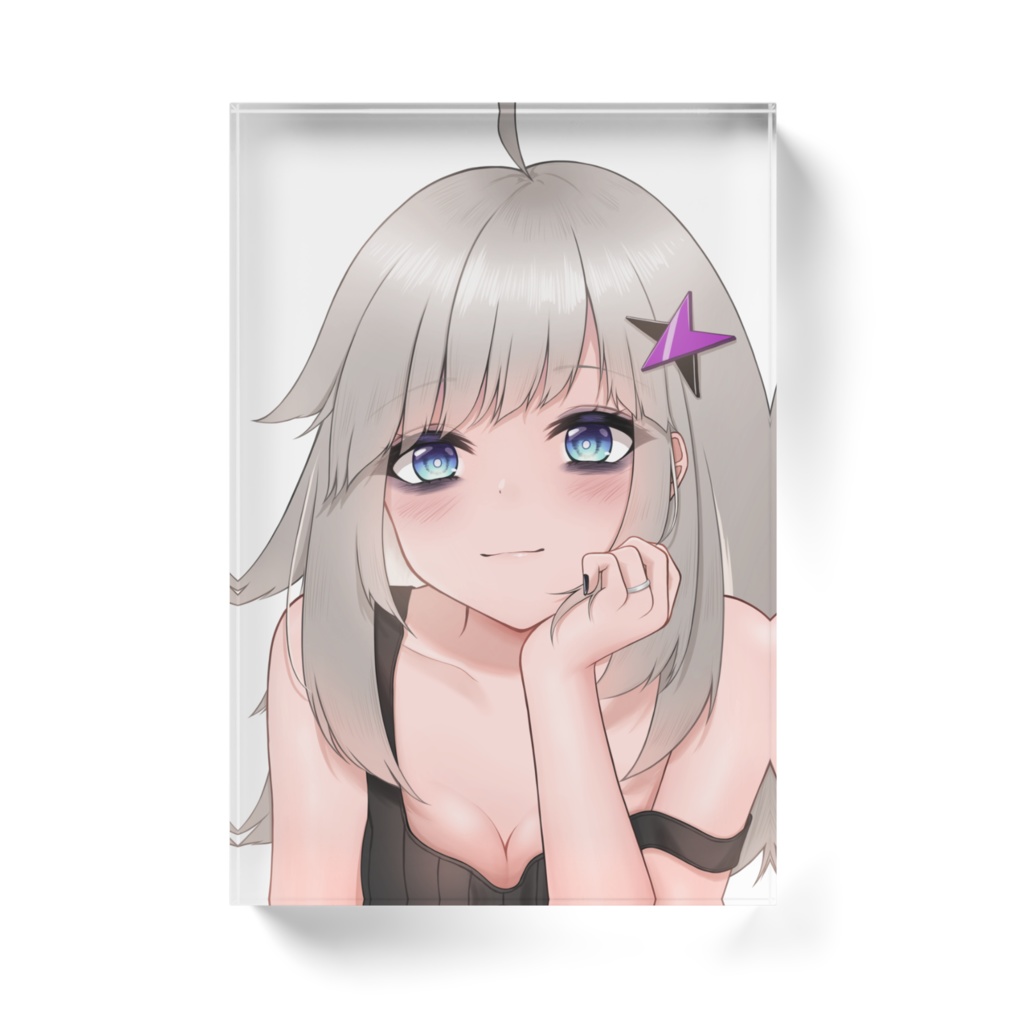 AA12見守りアクリルブロック(クリアカラー)