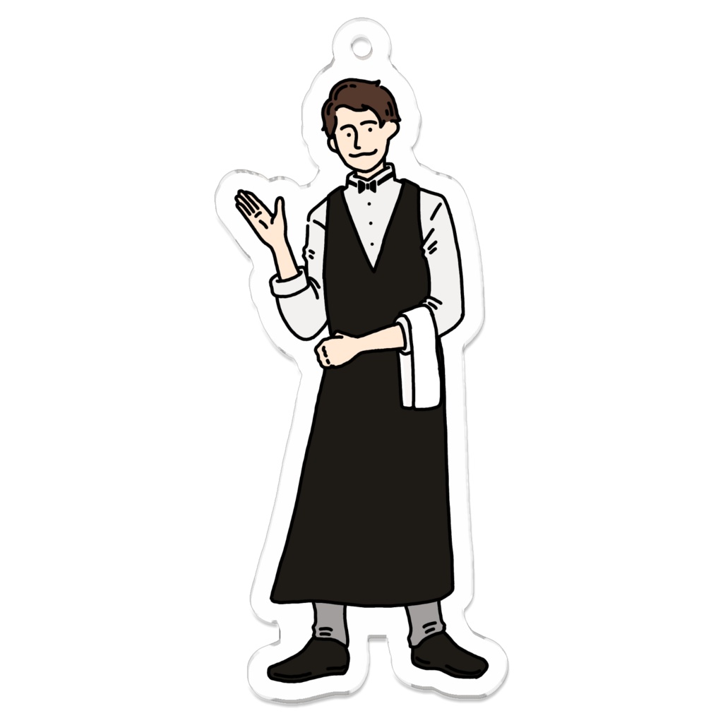 【音楽喫茶はてな】アクリルキーホルダー