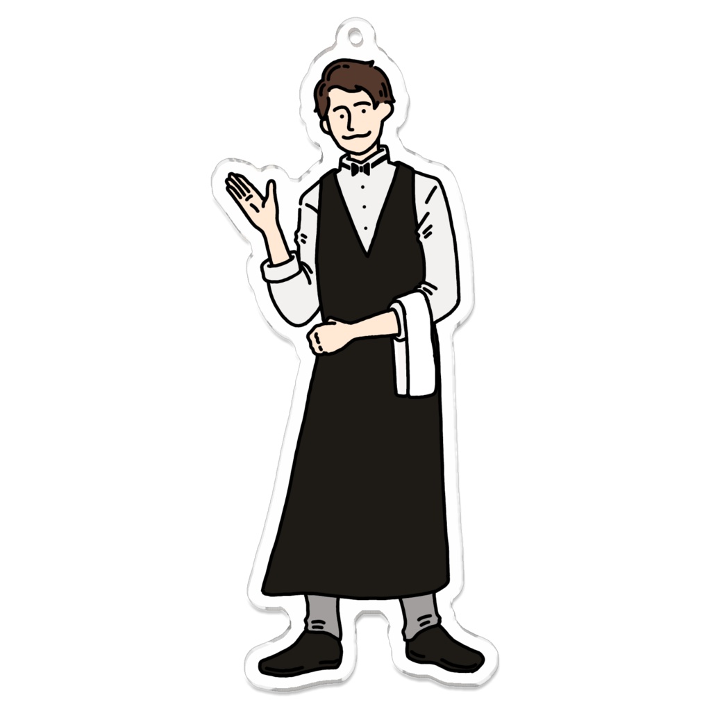 【音楽喫茶はてな】アクリルキーホルダー