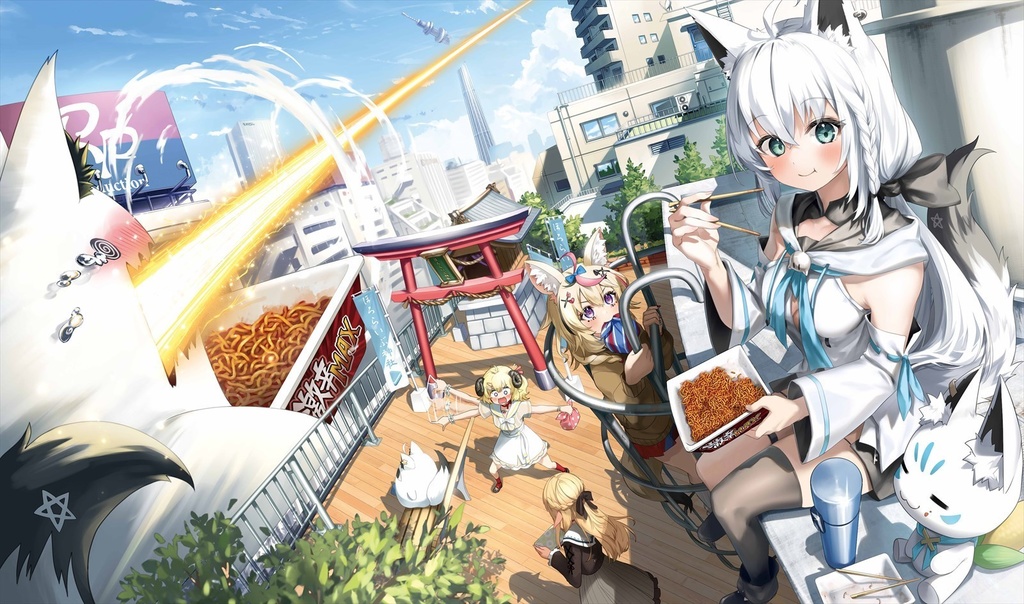 純正ケース付 白詰草 アズールレーン 大鳳 プレイマット&スリーブ