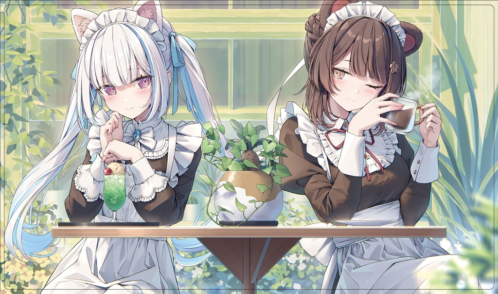 [旧作プレイマットNo1075] メイドリゼとこ