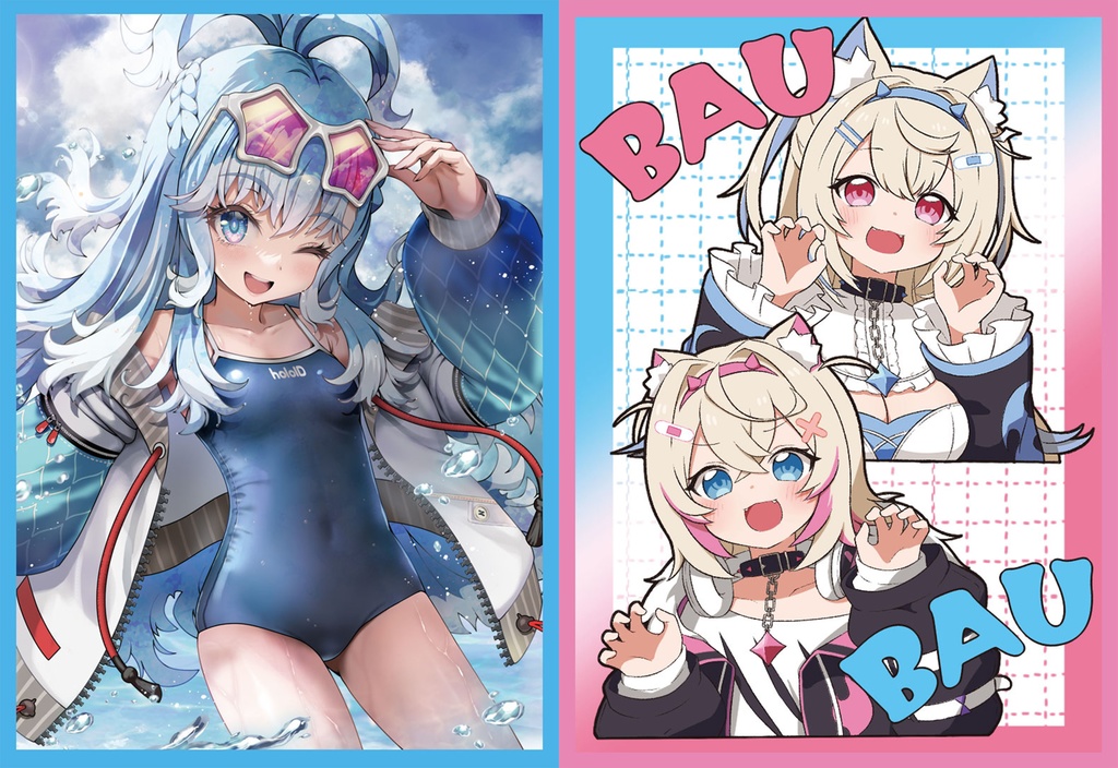 [旧作スリーブNo1198] こぼふわもこセット