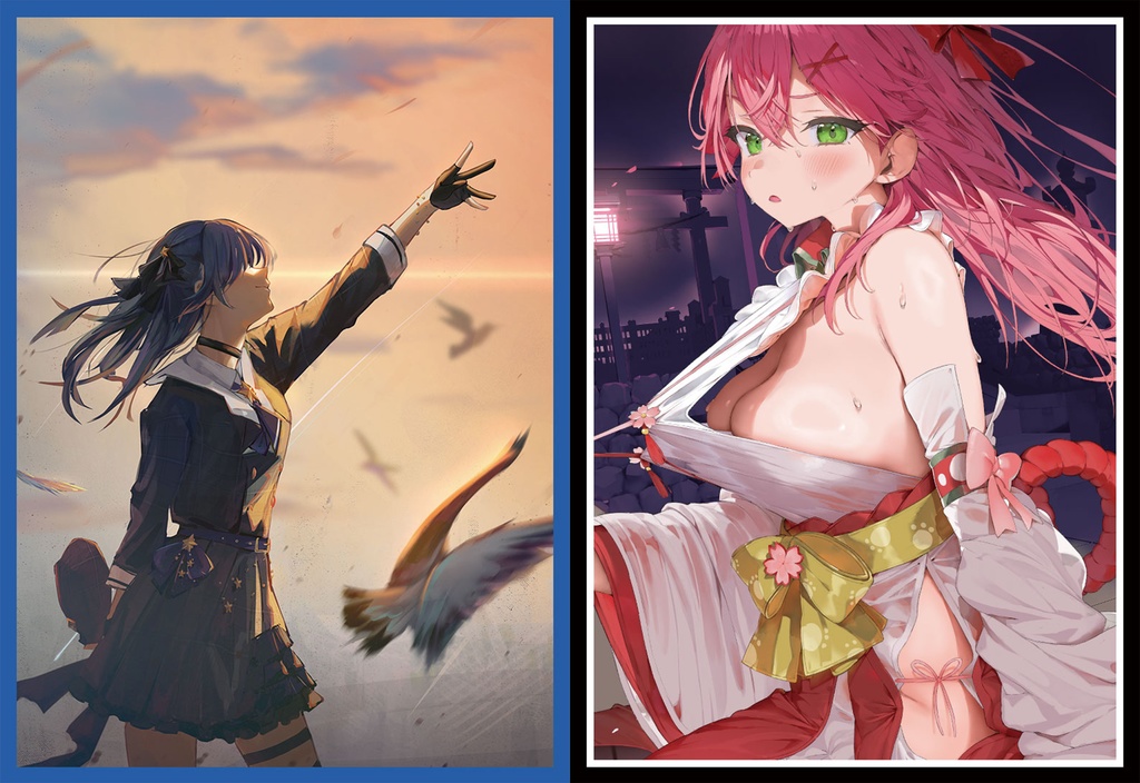 [旧作スリーブNo1253] すいせいみこちセットB