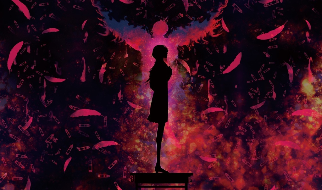 [旧作プレイマットNo1360] 影絵れん