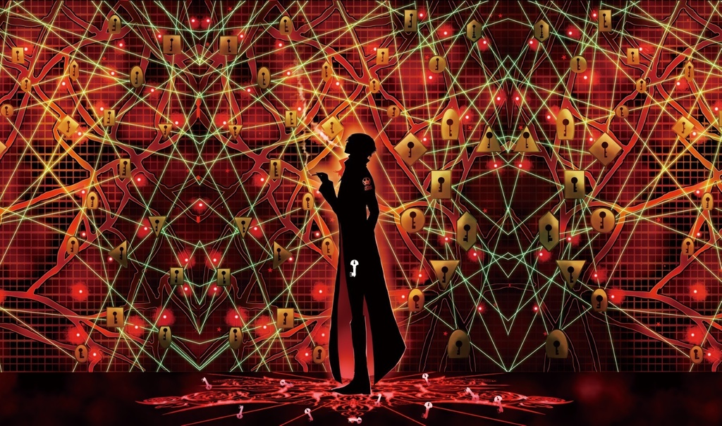 [旧作プレイマットNo1426] 影絵ローレン