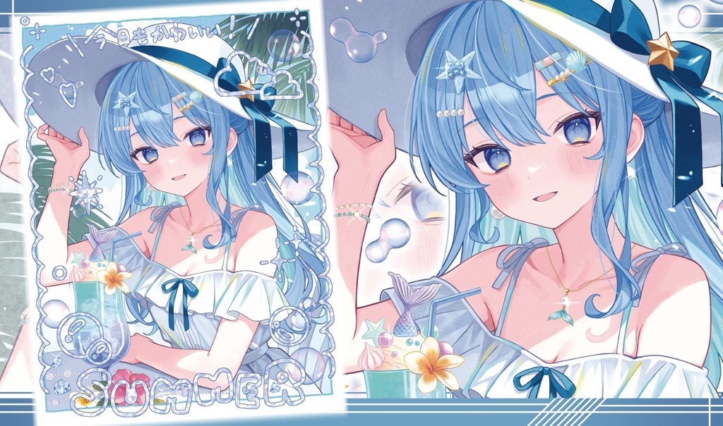 [旧作プレイマットNo1399] すいせい(チェキ)