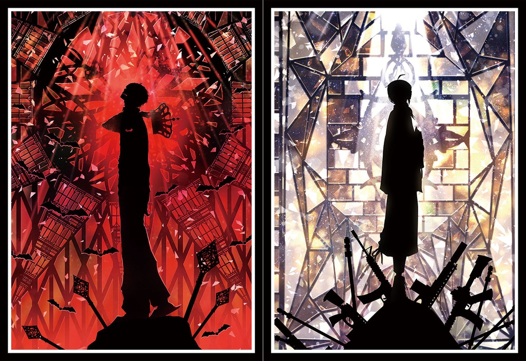 [旧作スリーブNo1388] 影絵葛葉叶セット