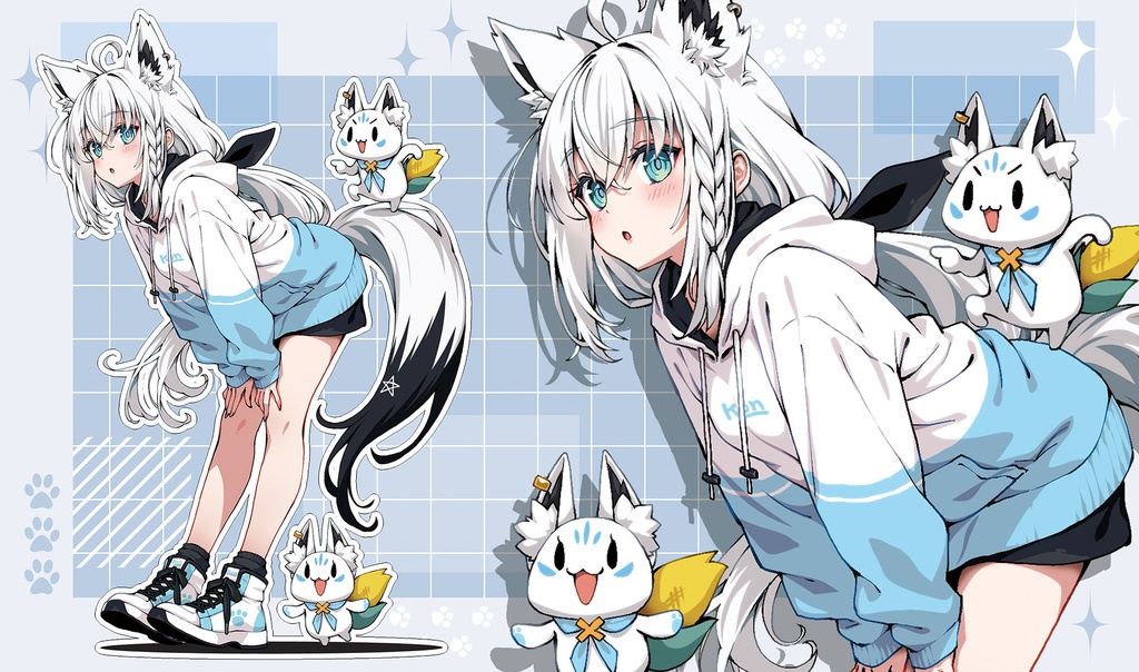 [旧作プレイマットNo1485] フブキ