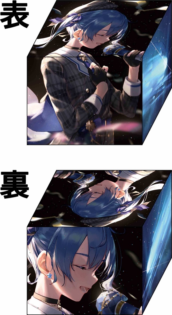 [旧作合皮デッキケースNo1480] すいせい