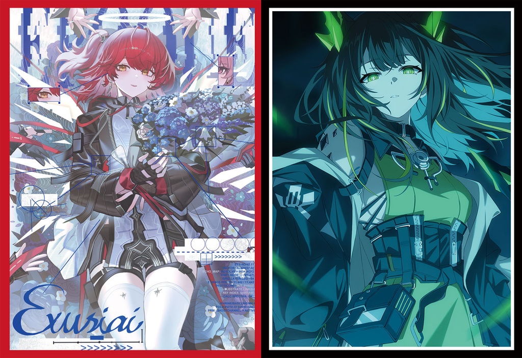 [旧作スリーブNo1477] エクシアMon3trセット