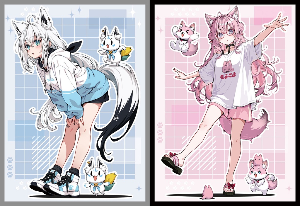 [旧作スリーブNo1464] フブキこよりセット