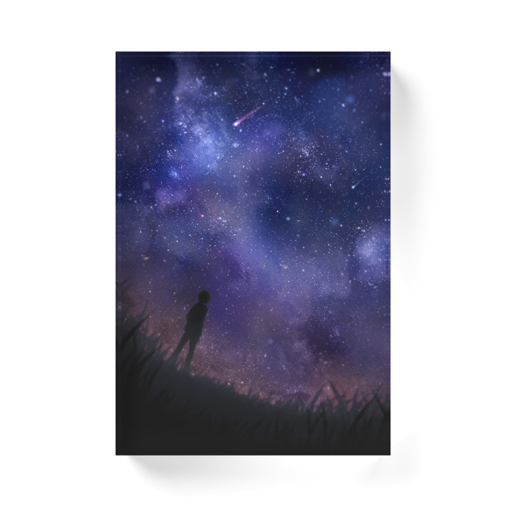 星空アクリルブロック