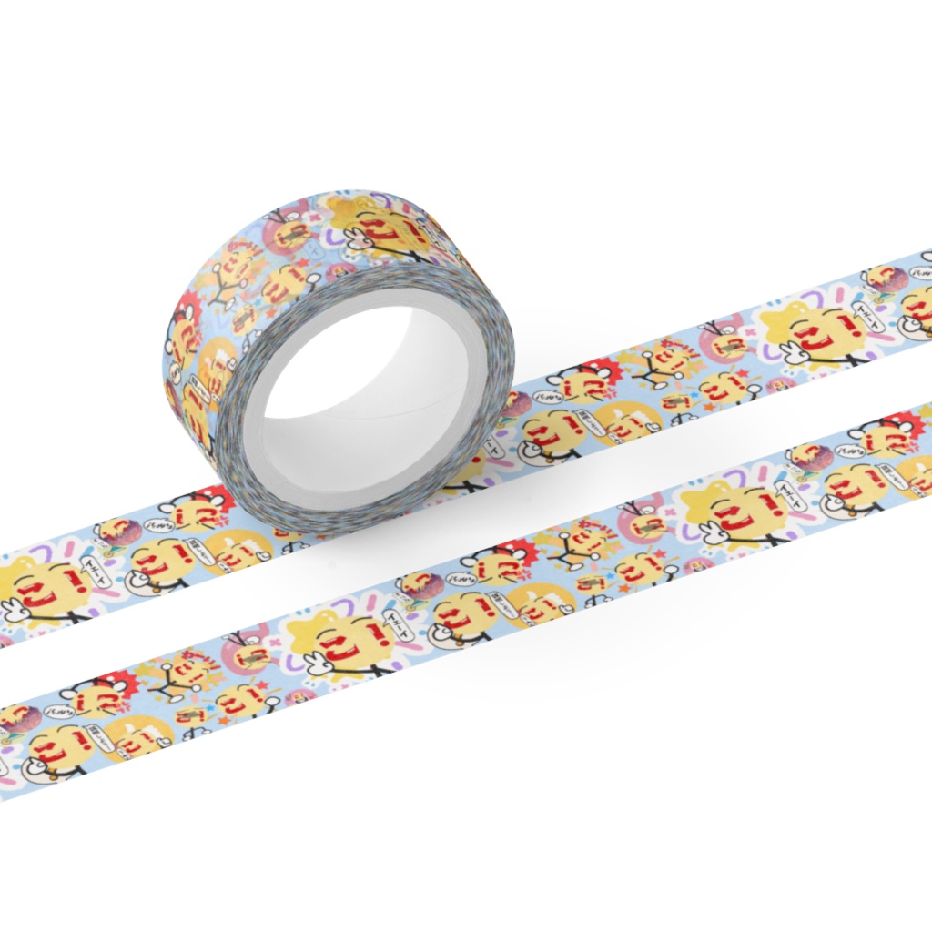 こがれマスキングテープ 青