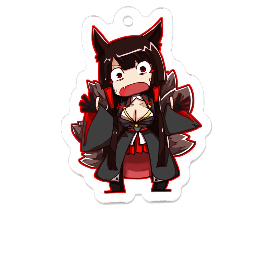 ちっちゃい赤城さんアクキー