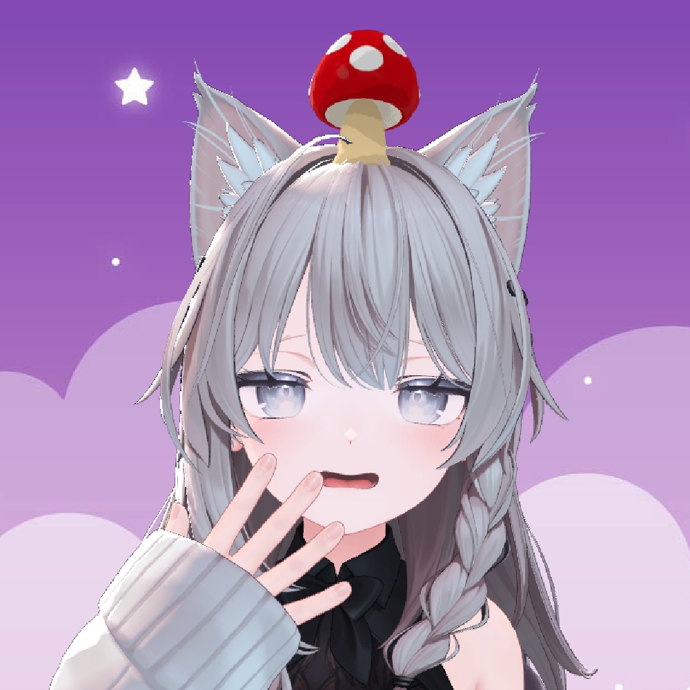 【MA対応】きのこから色々飛び出すギミック【押してなでなで】