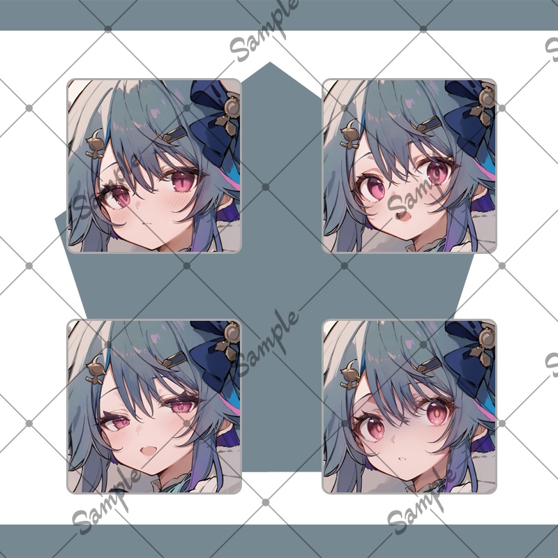 【1点限定】女性 001【表情差分/背景あり】