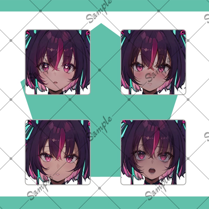 【1点限定】女性 005【表情差分/背景あり】