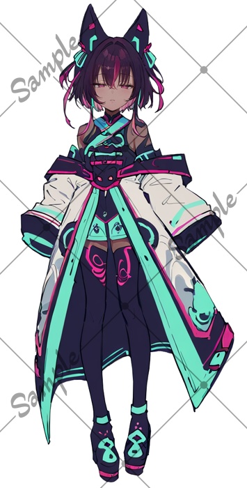 【1点限定】女性 005【表情差分/背景あり】